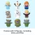   Mattel Fisher-Price Disney Jégvarázs Little People - Hordozható játékszett 9 figurával