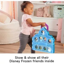 Mattel Fisher-Price Disney Jégvarázs Little People - Hordozható játékszett 9 figurával