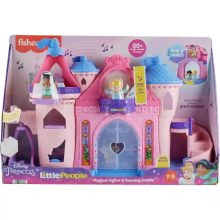 Mattel Fisher-Price Disney Princess Little People - Varázslatos interaktív kastély figurákkal