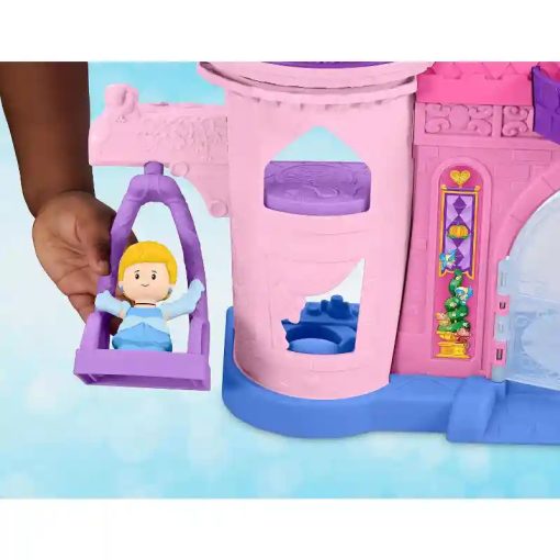 Mattel Fisher-Price Disney Princess Little People - Varázslatos interaktív kastély figurákkal