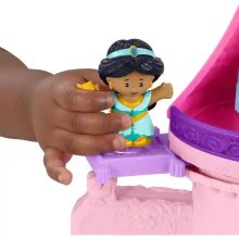 Mattel Fisher-Price Disney Princess Little People - Varázslatos interaktív kastély figurákkal
