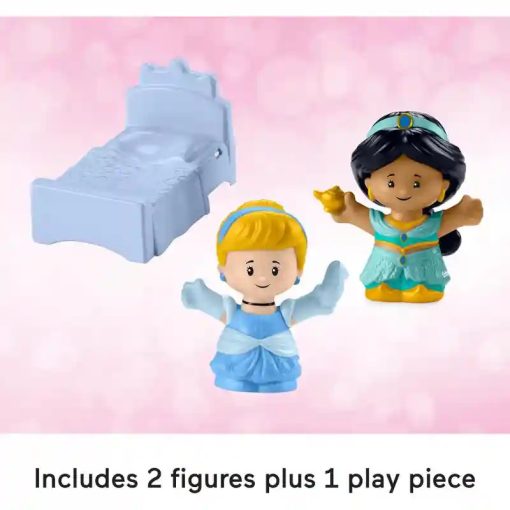Mattel Fisher-Price Disney Princess Little People - Varázslatos interaktív kastély figurákkal