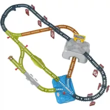 Mattel Fisher-Price - Thomas, a gőzmozdony: pályabővítő sínkészlet motorizált vonatokhoz 5,9m