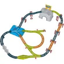 Mattel Fisher-Price - Thomas, a gőzmozdony: pályabővítő sínkészlet motorizált vonatokhoz 5,9m