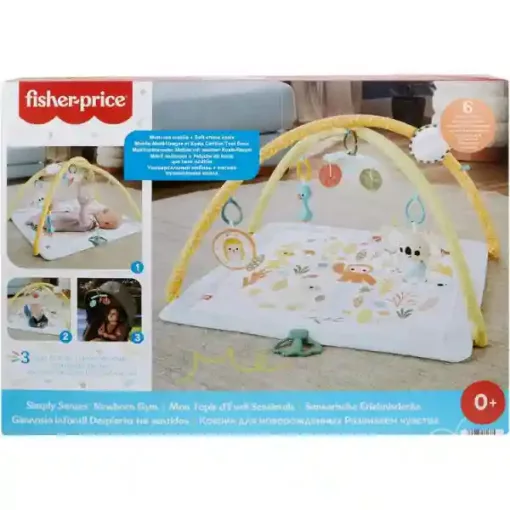 Mattel Fisher-Price - Szenzoros játszószőnyeg hordozható koalával
