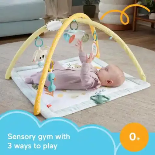 Mattel Fisher-Price - Szenzoros játszószőnyeg hordozható koalával