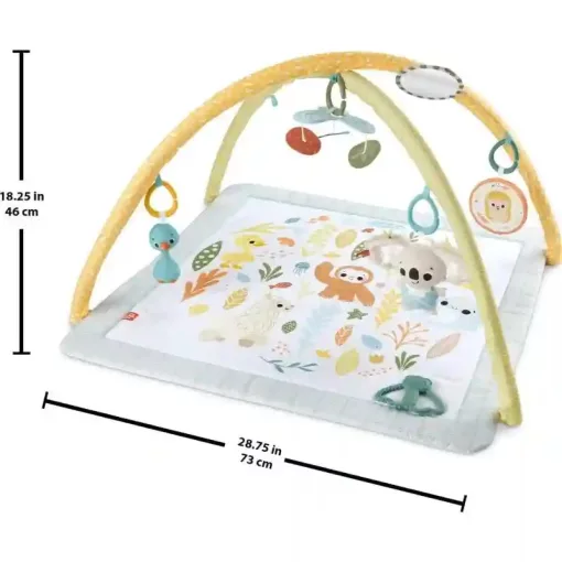 Mattel Fisher-Price - Szenzoros játszószőnyeg hordozható koalával