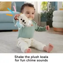 Mattel Fisher-Price - Szenzoros játszószőnyeg hordozható koalával