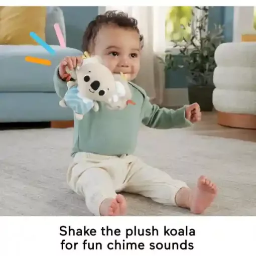 Mattel Fisher-Price - Szenzoros játszószőnyeg hordozható koalával