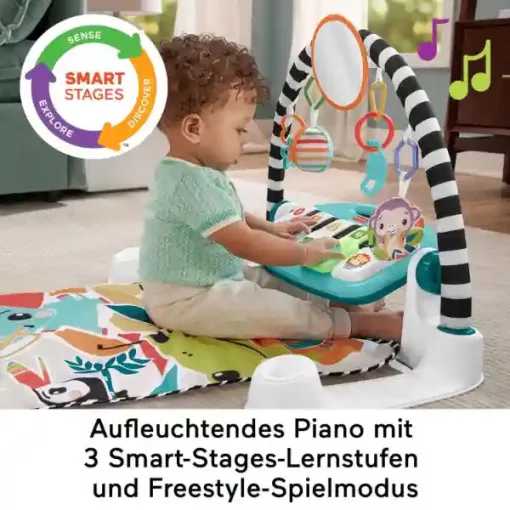 Mattel Fisher-Price - Interaktív zongorás játszószőnyeg
