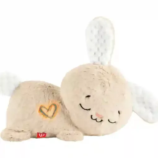 Mattel Fisher-Price - Interaktív altató plüss nyuszi fénnyel és hanggal