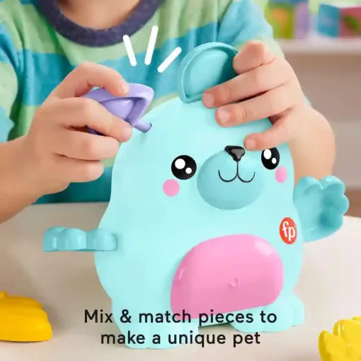 Mattel Fisher-Price - Mix & Match állatos kreatív építőjáték