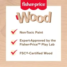 Mattel Fisher-Price - Fa gyűrűpiramis