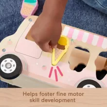 Mattel Fisher-Price - Fa fagyiskocsi formaválogató