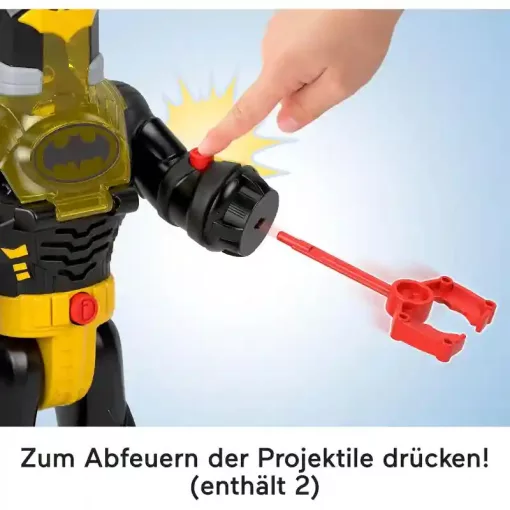 Mattel Fisher-Price Batman - Batman interaktív robotja, DC Super Friends