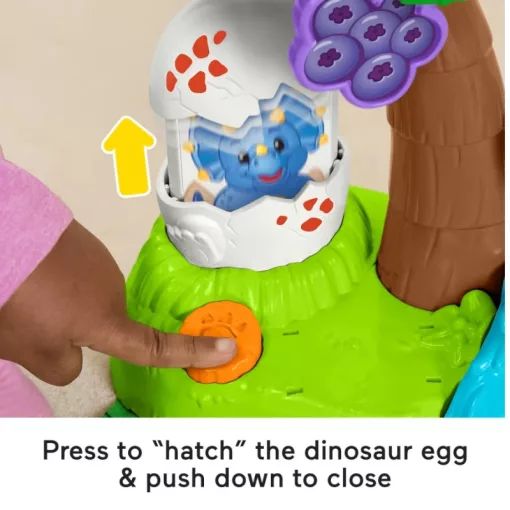 Mattel Fisher-Price Little People - Dinófalu és játszószőnyeg