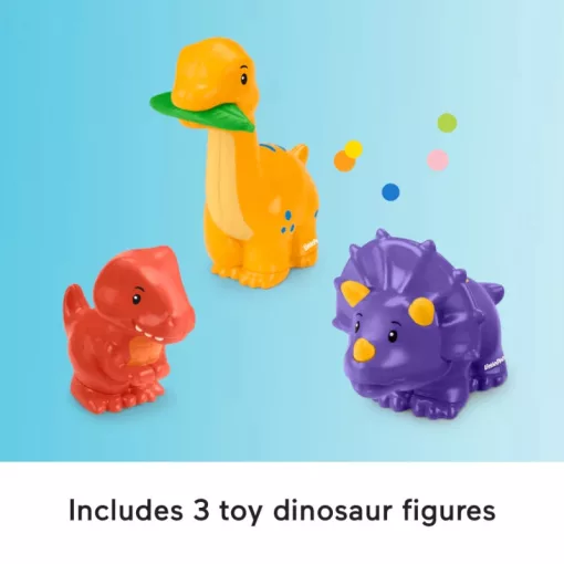 Mattel Fisher-Price Little People - Dinófalu és játszószőnyeg