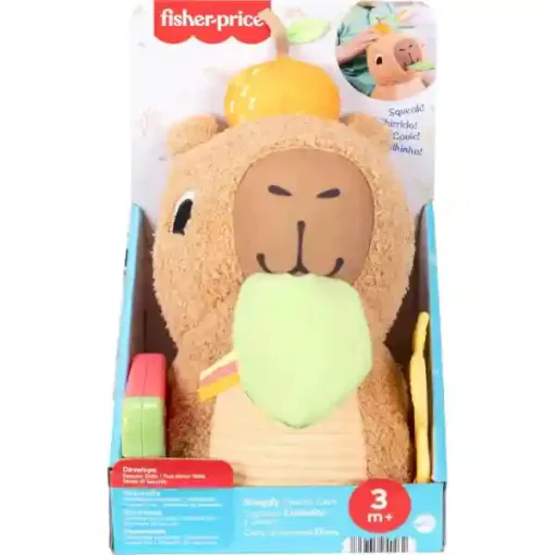 Mattel Fisher-Price - Foglalkoztató plüss kapibara babáknak