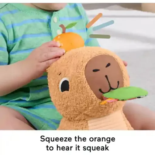 Mattel Fisher-Price - Foglalkoztató plüss kapibara babáknak