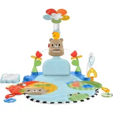 Mattel Fisher-Price - 3 az 1-ben foglalkoztató játszószőnyeg forgóval