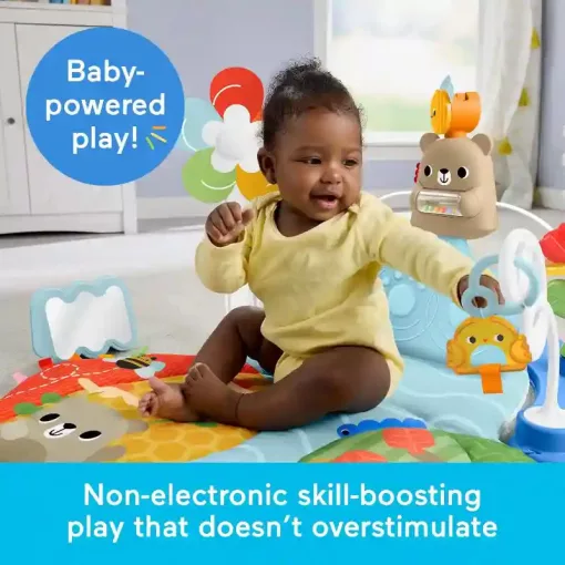 Mattel Fisher-Price - 3 az 1-ben foglalkoztató játszószőnyeg forgóval