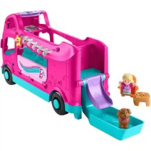 Mattel Fisher-Price Little People - Barbie interaktív lakóautója