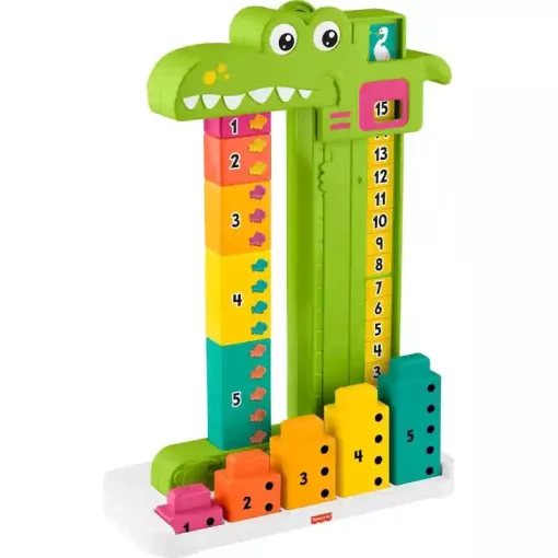 Mattel Fisher-Price - Aligátoros számolójáték óvodásoknak