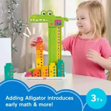 Mattel Fisher-Price - Aligátoros számolójáték óvodásoknak