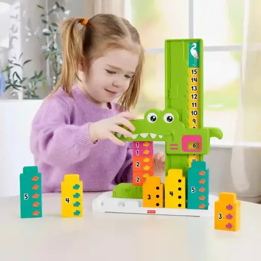 Mattel Fisher-Price - Aligátoros számolójáték óvodásoknak