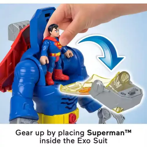 Mattel Fisher-Price Superman - Superman interaktív robotja, DC Super Friends
