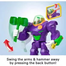 Mattel Fisher-Price Batman - Joker kalapácsos robotja, DC Super Friends