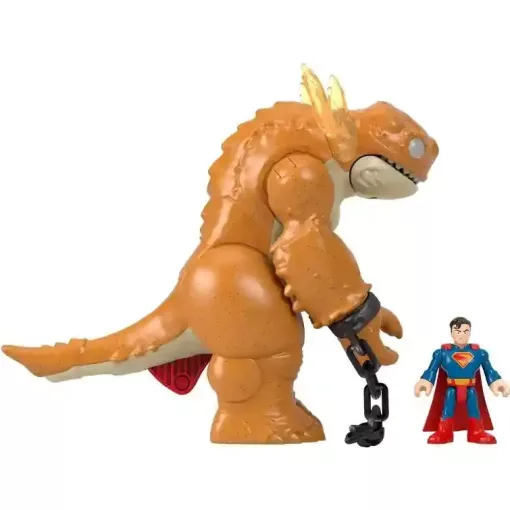 Mattel Fisher-Price Superman - Superman vs. Kaiju interaktív játékszett, DC Super Friends