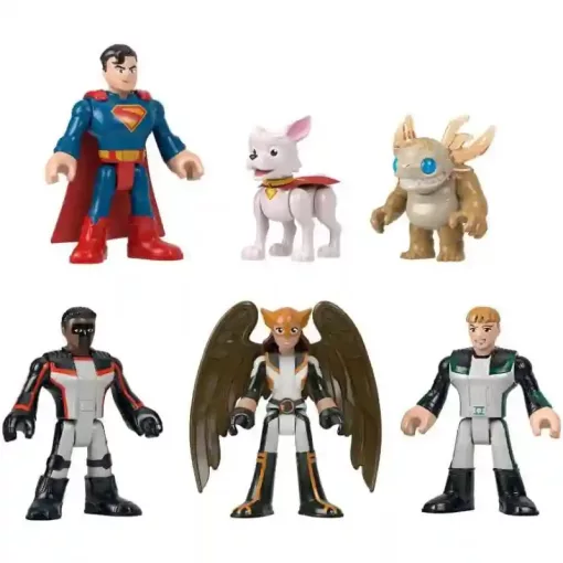 Mattel Fisher-Price Superman - Superman és az Igazság Ligája figuraszett, DC Super Friends