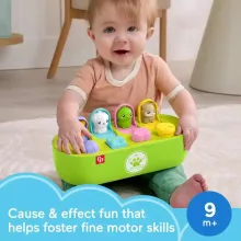 Mattel Fisher-Price - Pop-up állatos bújócska készségfejlesztő játék