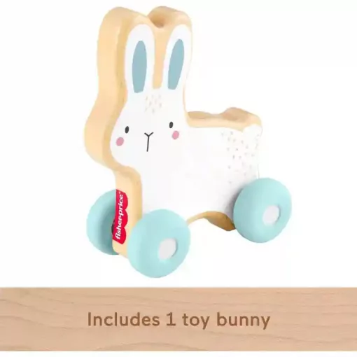 Mattel Fisher-Price - Fa tologatható nyuszi