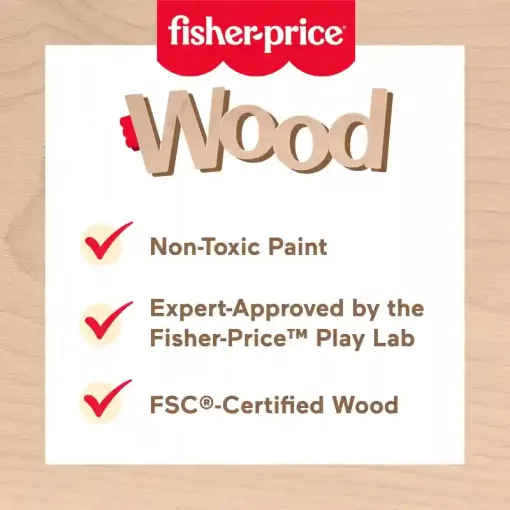 Mattel Fisher-Price - Fa tologatható nyuszi