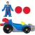   Mattel Fisher-Price Superman - Supermobile autó Superman figurával és kilövővel, DC Super Friends