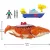   Mattel Fisher-Price - Jurassic World: Újjászületés Mosasaurus üldözése interaktív játékszett, Rebirth