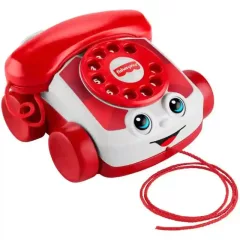   Mattel Fisher-Price - Guruló fecsegő telefon hanggal babáknak, 80. évfordulós