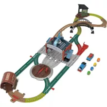 Mattel Fisher-Price - Thomas, a gőzmozdony: Motorizált hordószállító vonatszett