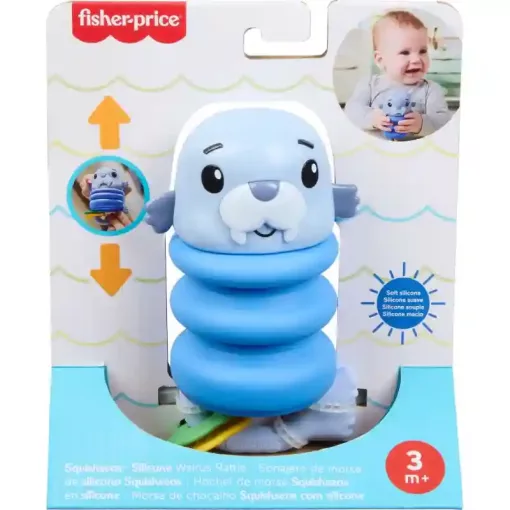 Mattel Fisher-Price harmonikás rozmár rágóka