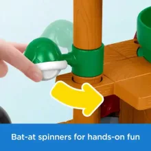 Mattel Fisher-Price Little People Super Mario - Bowser interaktív léghajója játékszett