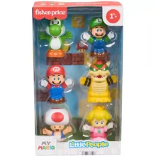 Mattel Fisher-Price Little People - Super Mario figurakészlet