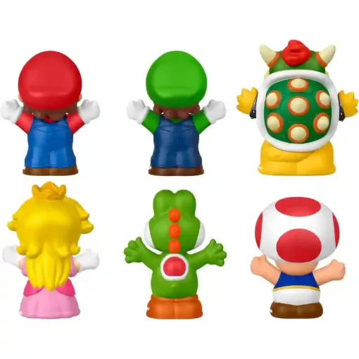 Mattel Fisher-Price Little People - Super Mario figurakészlet