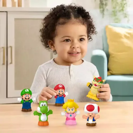 Mattel Fisher-Price Little People - Super Mario figurakészlet