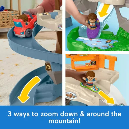 Mattel Fisher-Price Little People - Hegyi kaland játékszett