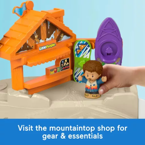 Mattel Fisher-Price Little People - Hegyi kaland játékszett