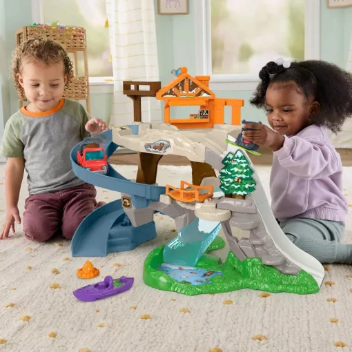 Mattel Fisher-Price Little People - Hegyi kaland játékszett