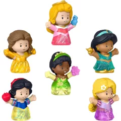   Mattel Fisher-Price Little People Disney - Hercegnők 6db-os figuraszett