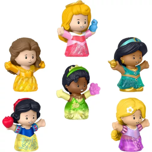 Mattel Fisher-Price Little People Disney - Hercegnők 6db-os figuraszett